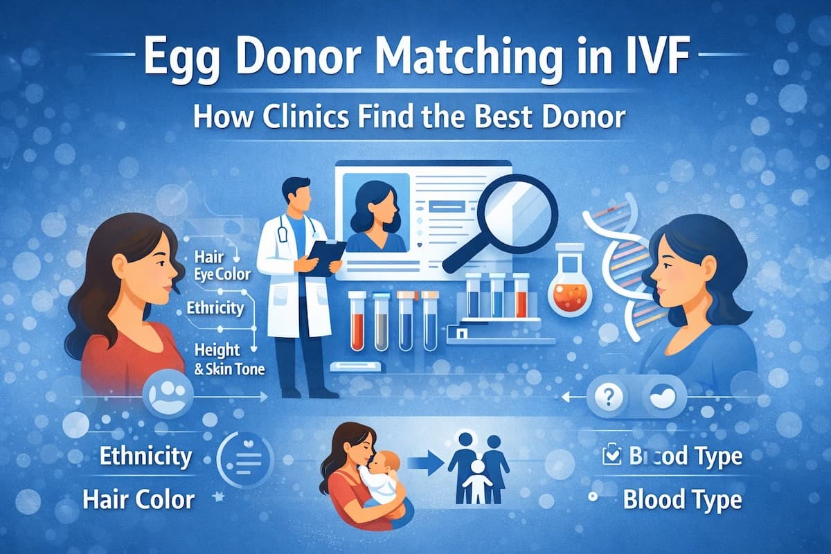 Matching av eggdonor ved IVF: hvordan klinikker finner den beste donoren for deg